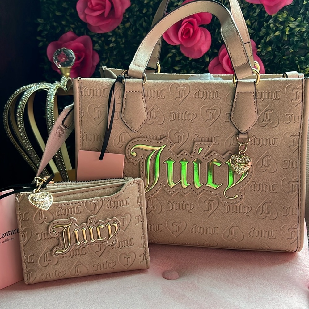 🩷🍒Juicy couture upgrade u mini tote bundle